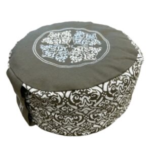 YogaStyles meditatiekussen design grijs