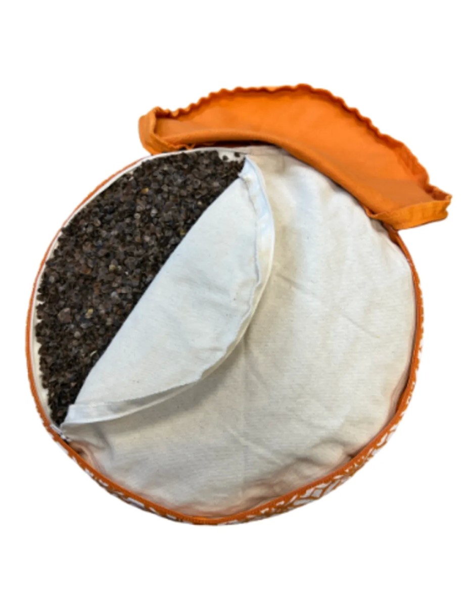 YogaStyles meditatiekussen design oranje - Afbeelding 3