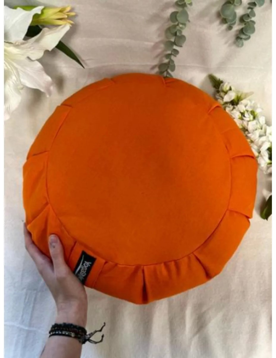 YogaStyles Meditatiekussen Pro-Zafu oranje - Afbeelding 2