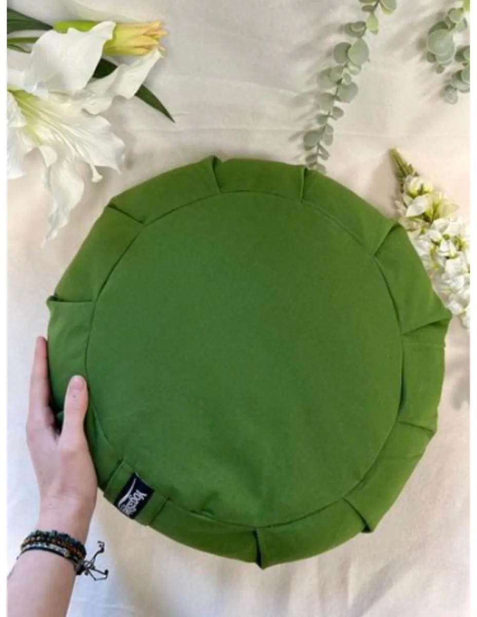 YogaStyles Meditatiekussen Pro-Zafu olijfgroen - Afbeelding 2