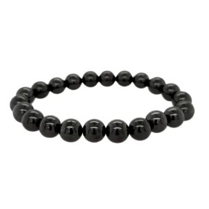 Shungit kralenarmband 8 mm