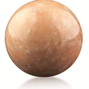 Calciet oranje edelsteen bol 5 cm