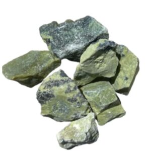 Serpentijn Peru 250 gr. ruwe brokjes