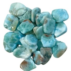 Larimar A 10 gr. trommelstenen (mt1)