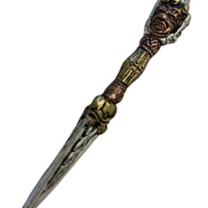 Phurba messing 20,5 cm - 3-kleur