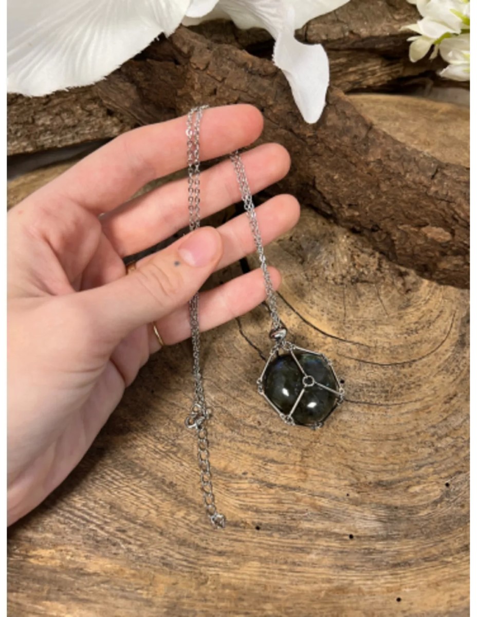 Kooihanger met ketting zilverkleur - Afbeelding 2