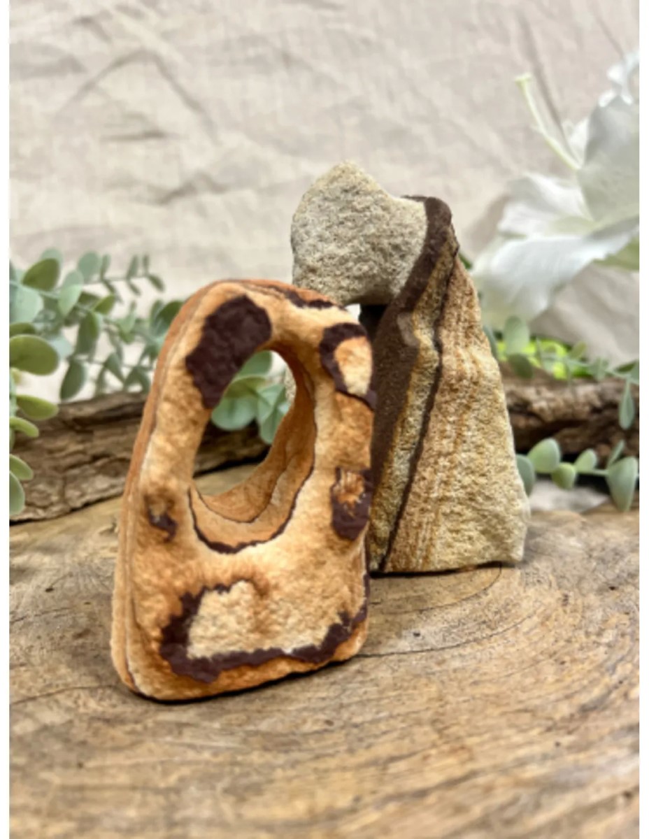 Landschap zandsteen sculptuur klein, p/st - Afbeelding 2