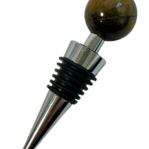 Tijgeroog wijnstopper bol