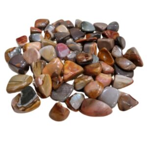 Jaspis Polychroom 500 gr. trommelstenen (mt3)