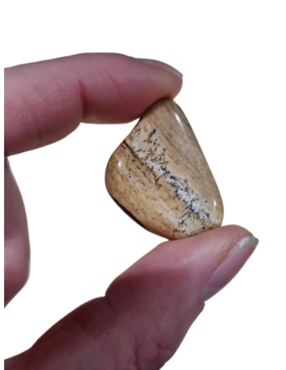 Jaspis landschap 500 gr. trommelstenen (mt 2-3) - Afbeelding 3