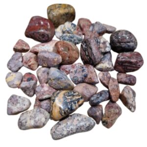 Jaspis luipaard 250 gr. trommelstenen (mt2-3)