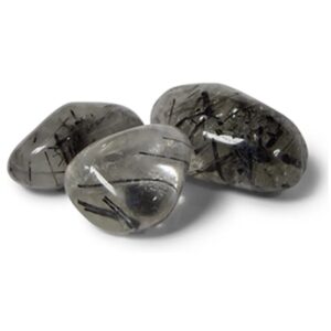 Toermalijnkwarts trommelstenen 500 gr. (mt3)