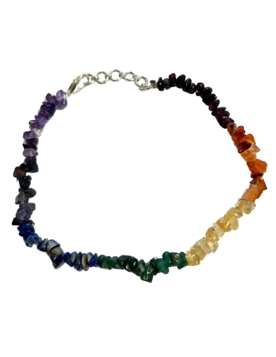 Chakra splitsteen enkelbandje