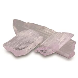 Kunziet roze ruw 250 gr. brokjes