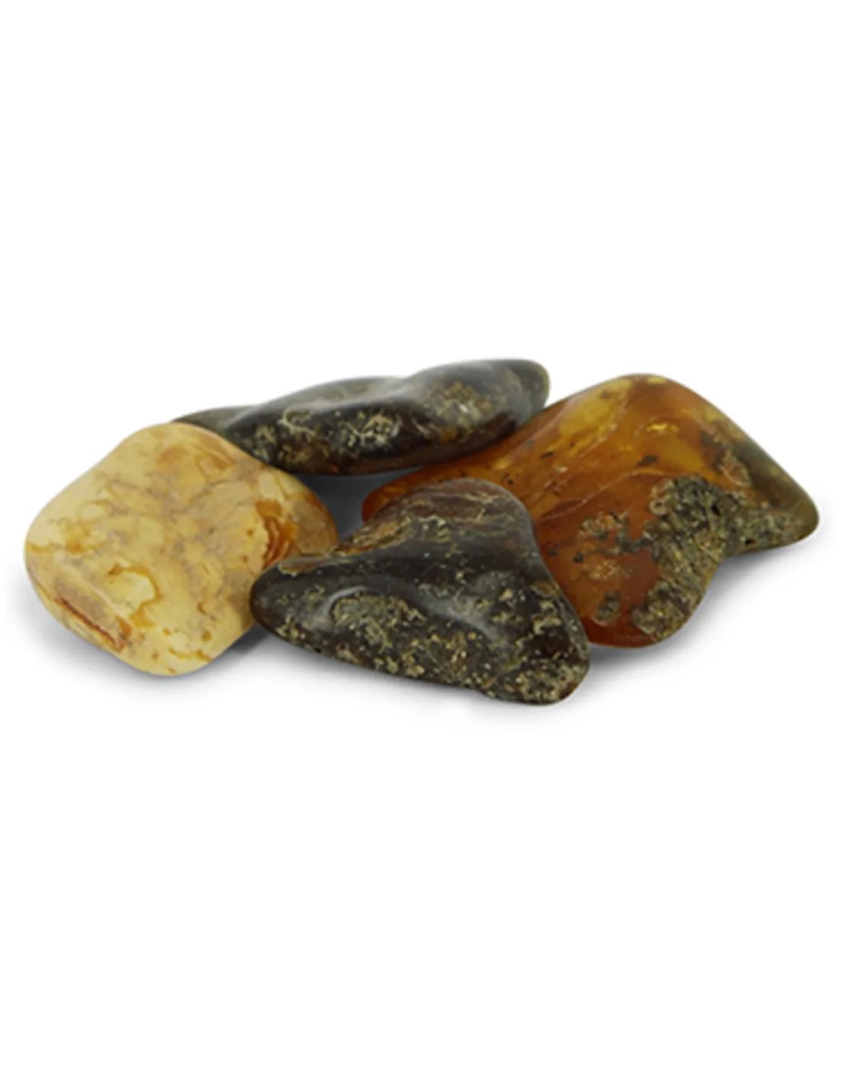 Barnsteen 25 gr. trommelstenen (mt2)