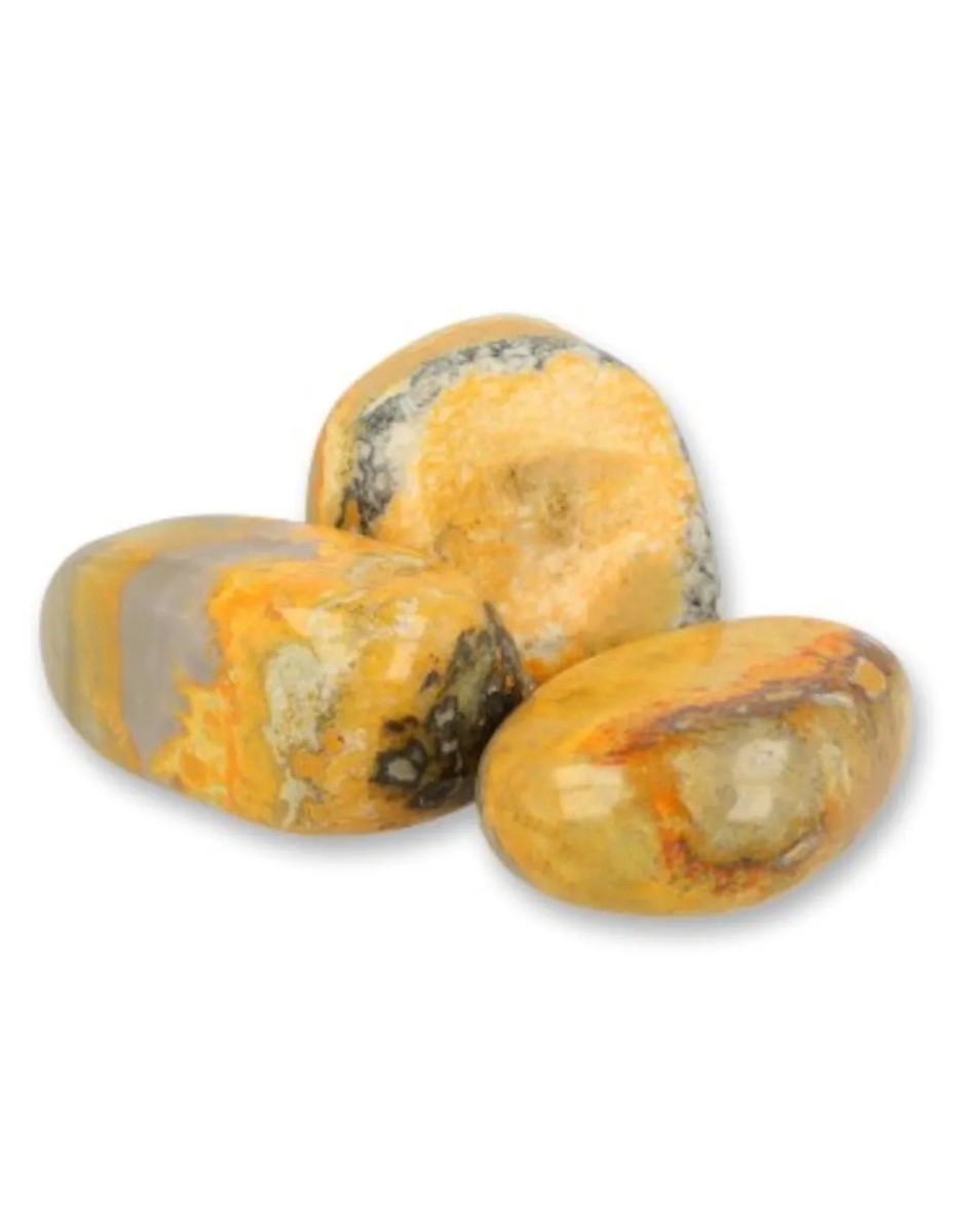 Jaspis Bumblebee 250 gr. trommelstenen (mt3)