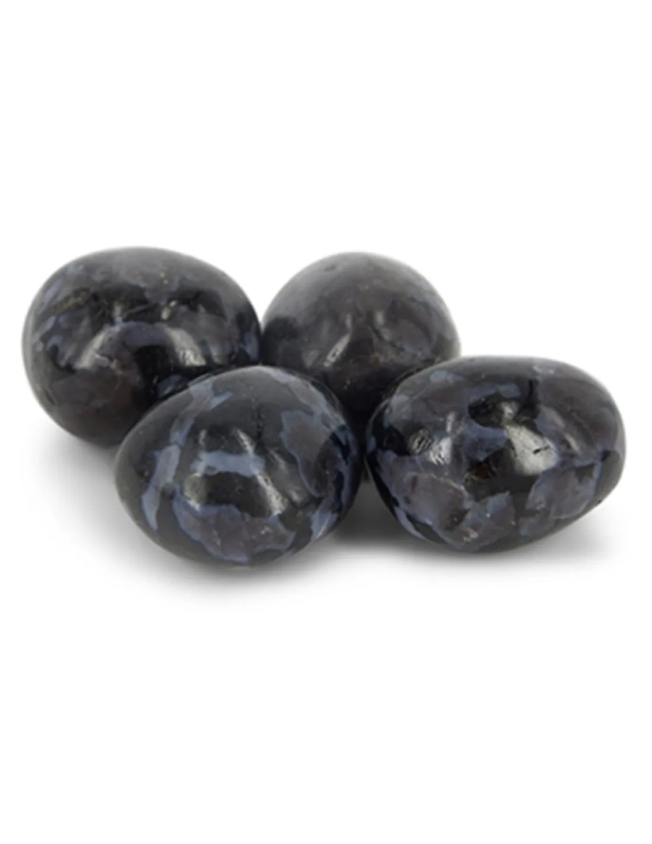 Gabbro trommelstenen 250 gr. (mt3)