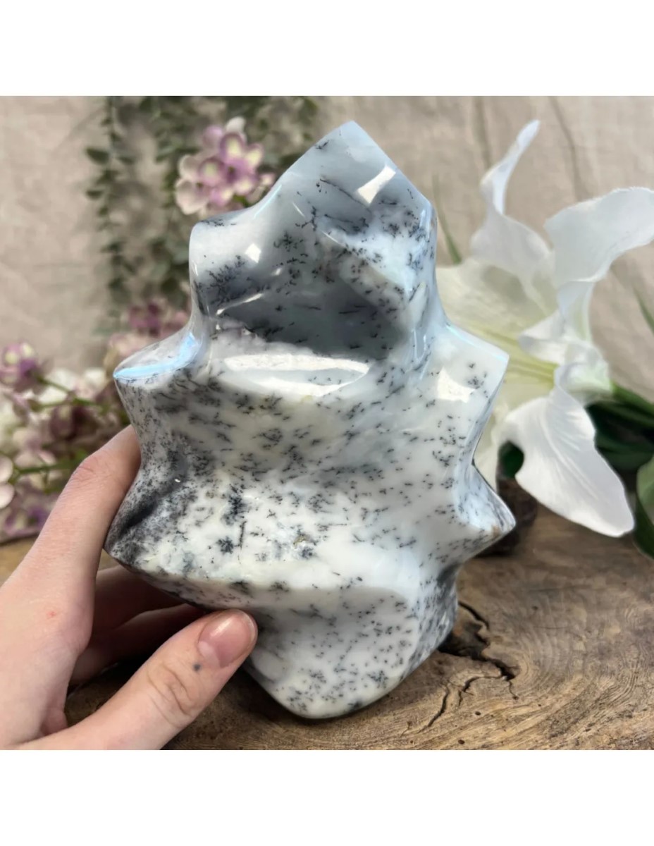 Agaat dendriet feng shui vlam nr.01 - Afbeelding 2