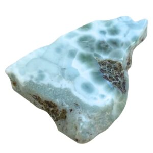 Larimar schijf gepolijst nr.10