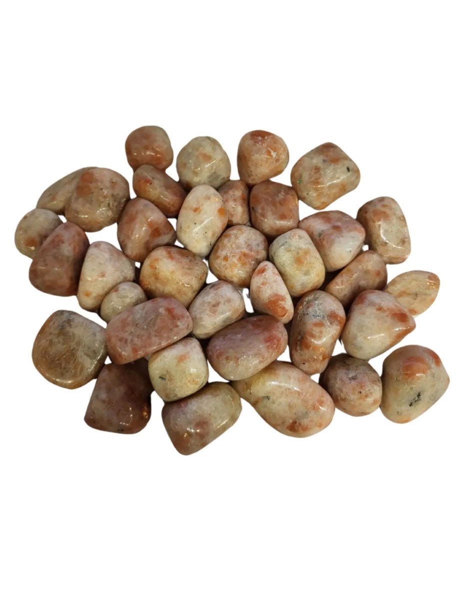 Zonnesteen AB 500 gr. trommelstenen (mt3)