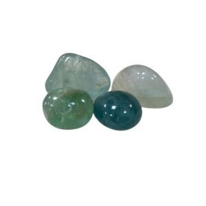 Fluoriet groen A trommelstenen 500 gr. (mt3)