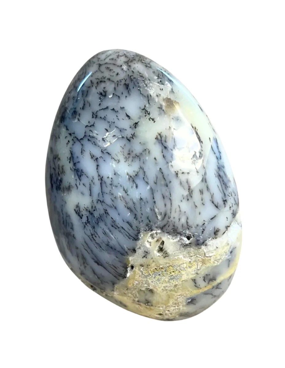 Opaal Dendriet edelsteen sculptuur nr.06 - Afbeelding 3