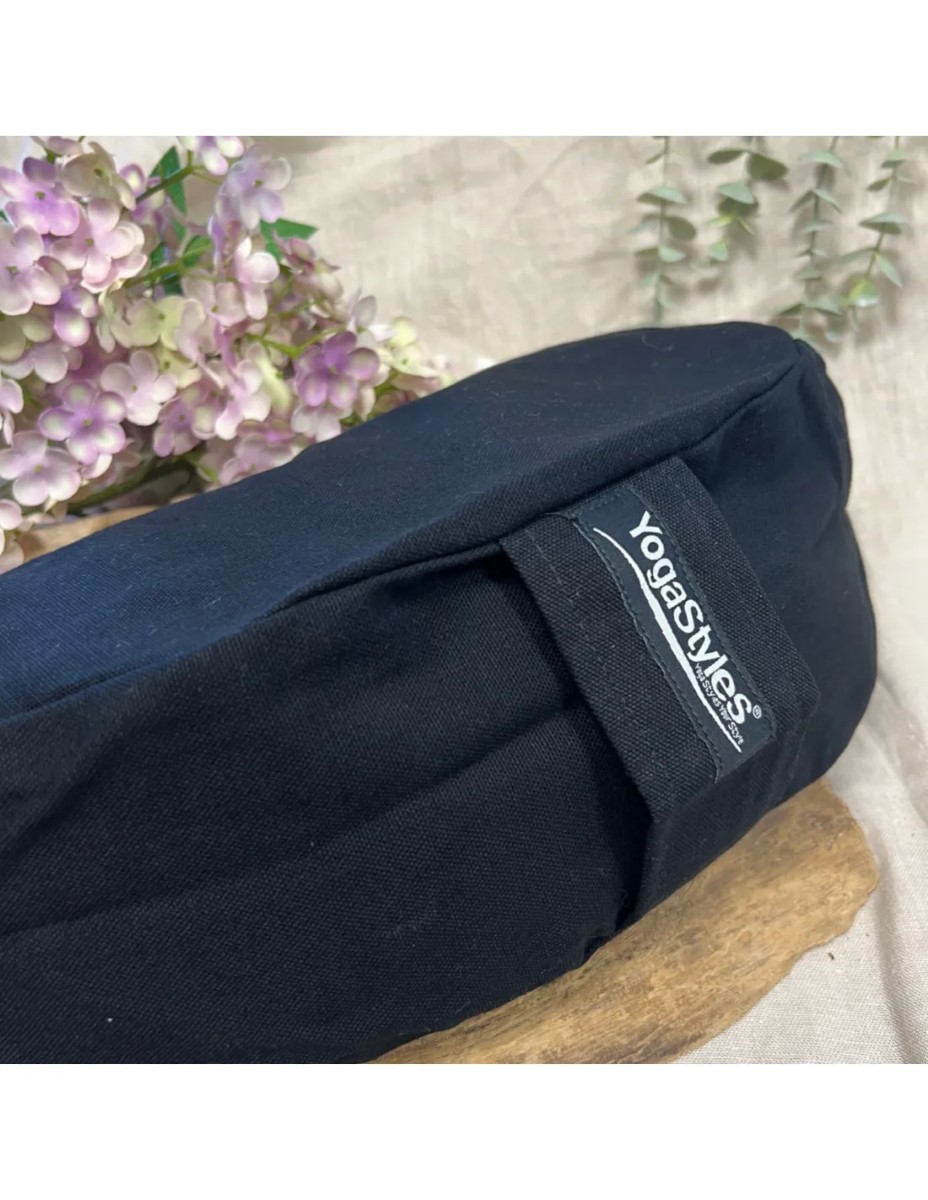 YogaStyles Meditatiekussen Organic Moon Zwart - Afbeelding 2