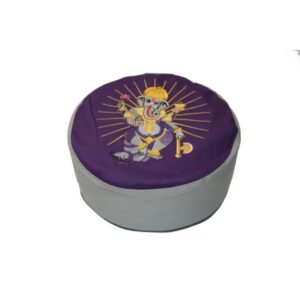 YogaStyles Meditatiekussen Symbolic Ganesha Paars