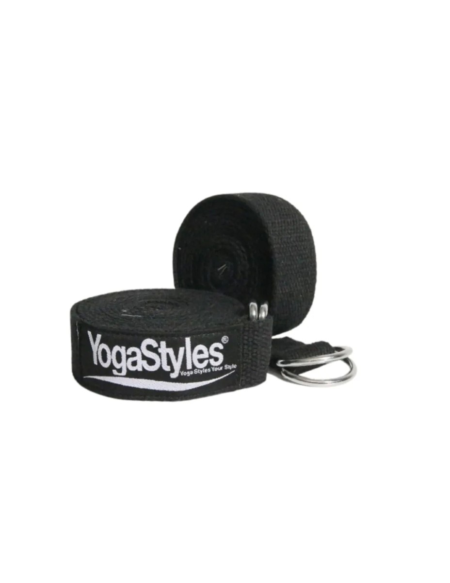 YogaStyles Yoga Riem Zwart - Afbeelding 2
