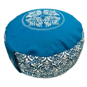 YogaStyles Meditatiekussen Design Turquoise XL
