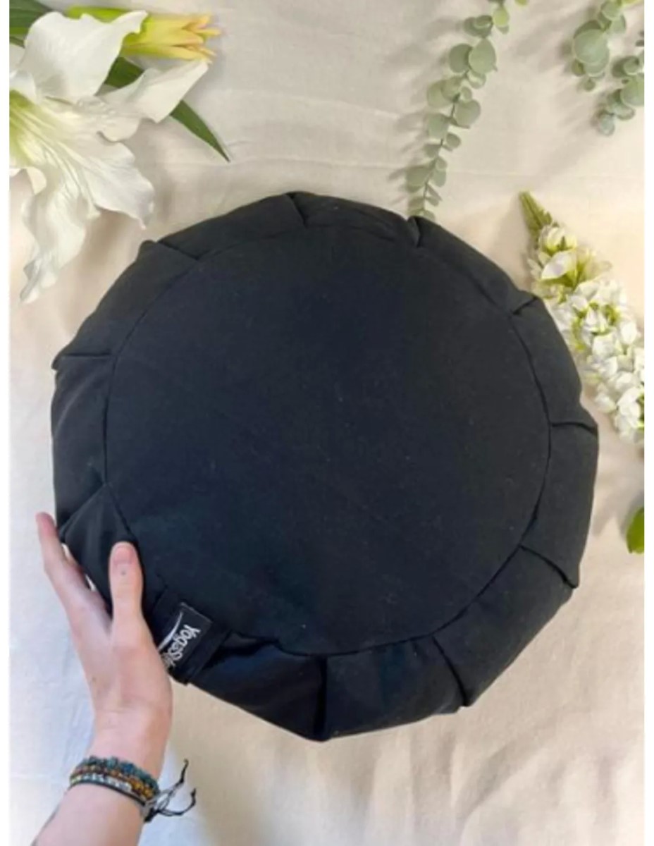 YogaStyles Meditatiekussen Pro-Zafu zwart - Afbeelding 2