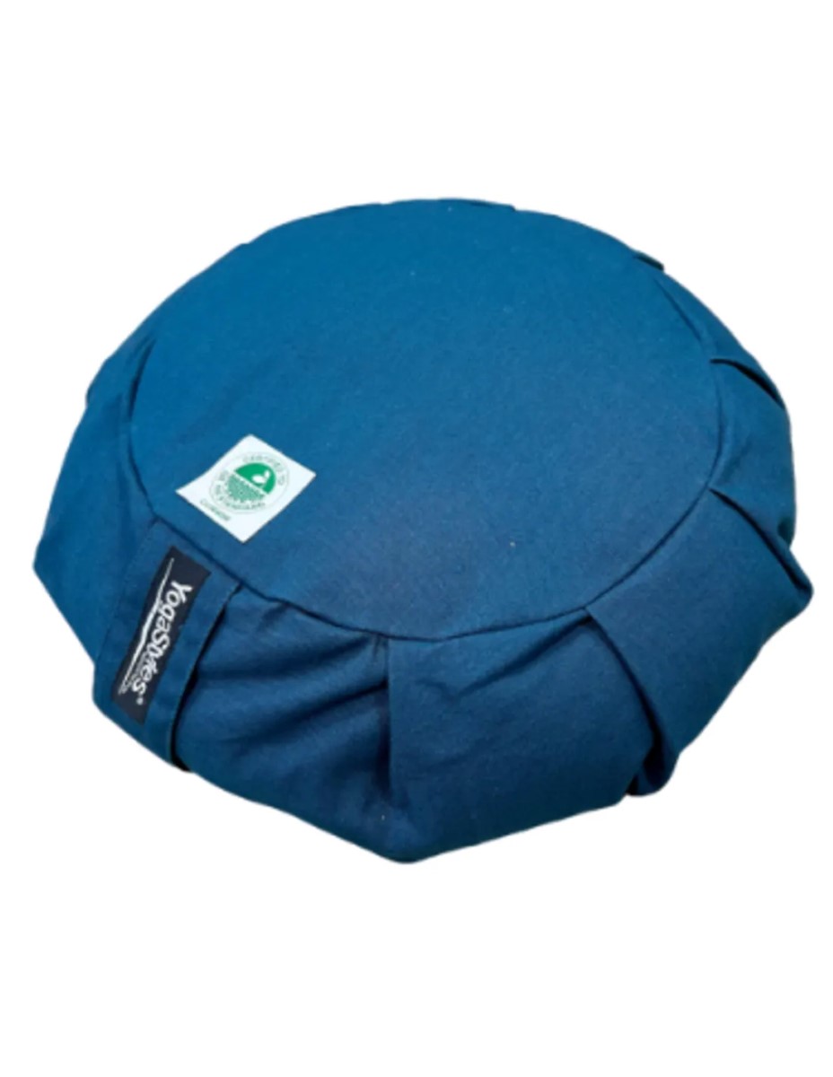 YogaStyles Meditatiekussen Organic Zafu Petrol