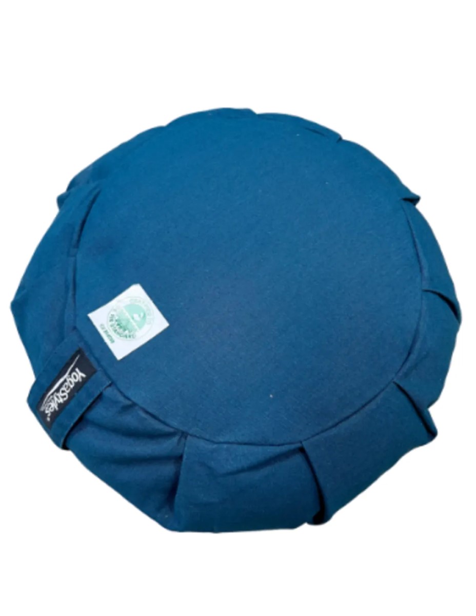 YogaStyles Meditatiekussen Organic Zafu Petrol - Afbeelding 3