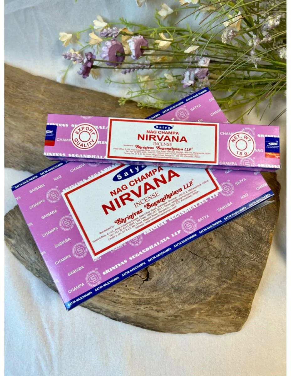 Nirvana wierook 15 grams Satya - doos van 12 st. - Afbeelding 2