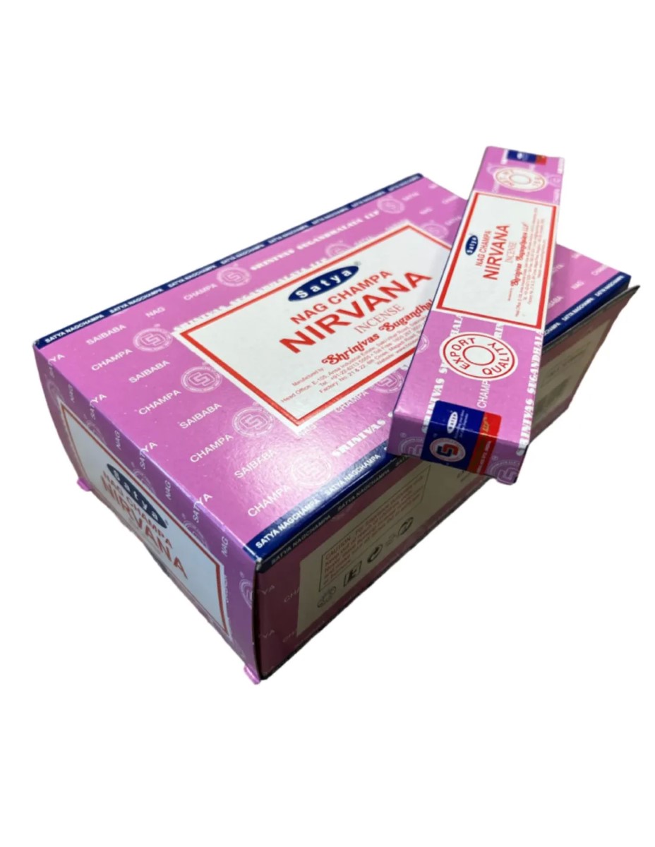 Nirvana wierook 15 grams Satya - doos van 12 st. - Afbeelding 3