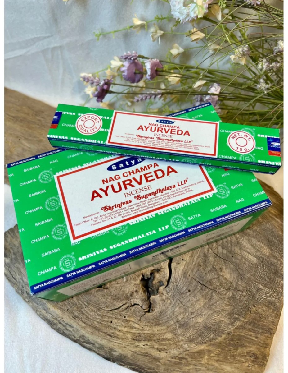 Ayurveda wierook Satya 15 grams - doos van 12 st. - Afbeelding 2