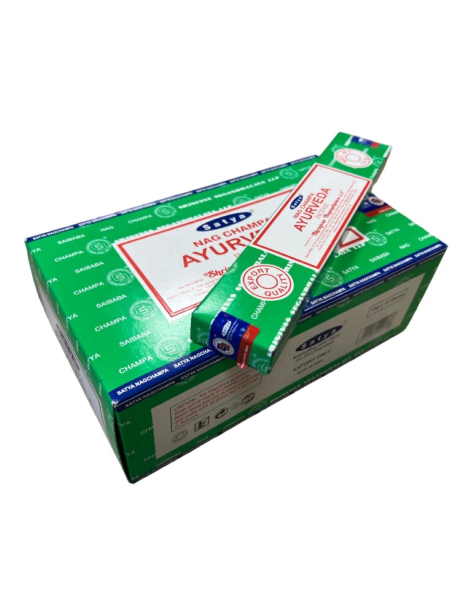 Ayurveda wierook Satya 15 grams - doos van 12 st. - Afbeelding 3
