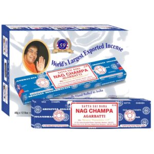Nag Champa wierook 40 grams Satya - doos van 12 st.