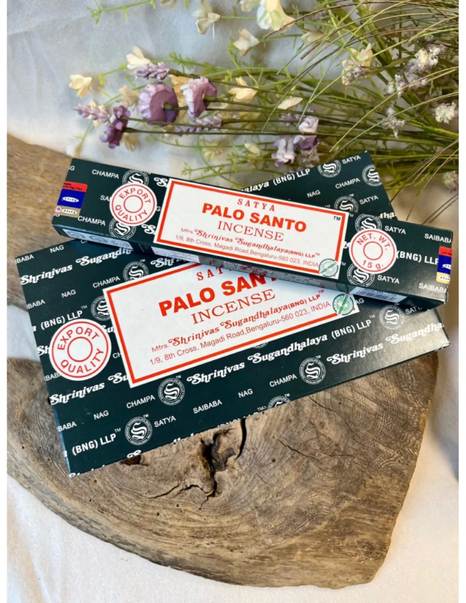 Palo Santo wierook 15 grams Satya - doos van 12 st. - Afbeelding 2