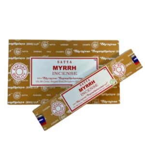Myrrh wierook 15 grams Satya - doos van 12 st.